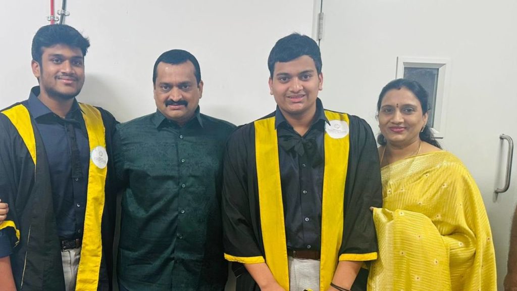 Bandla Ganesh son looks like him photo goes viral