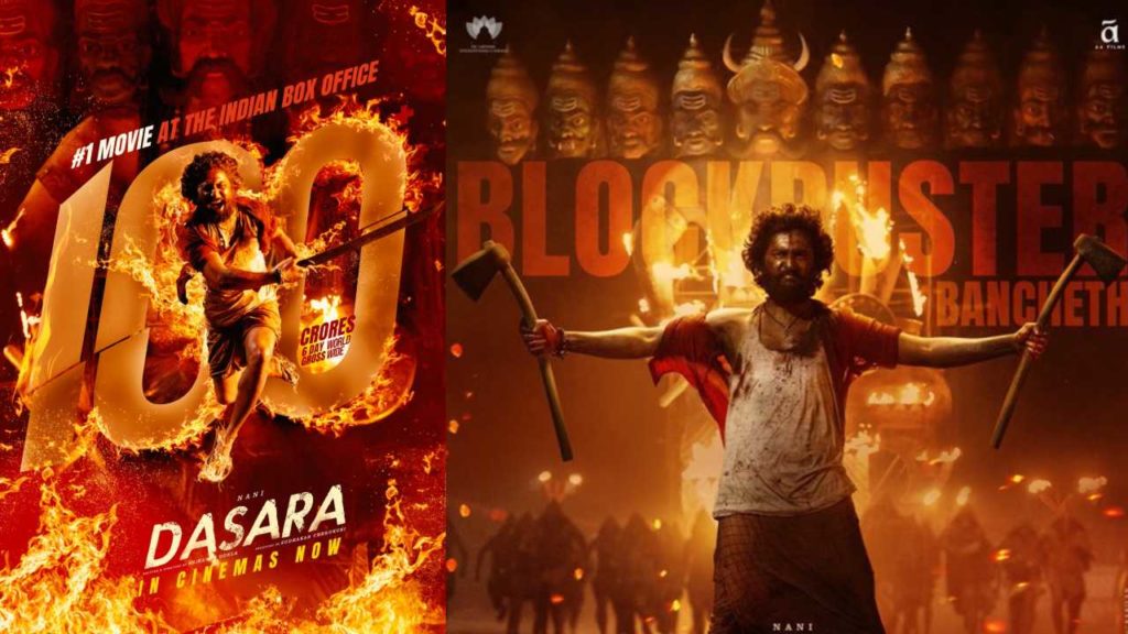 Nani Dasara Movie collects 100 crores gross collections in just a week