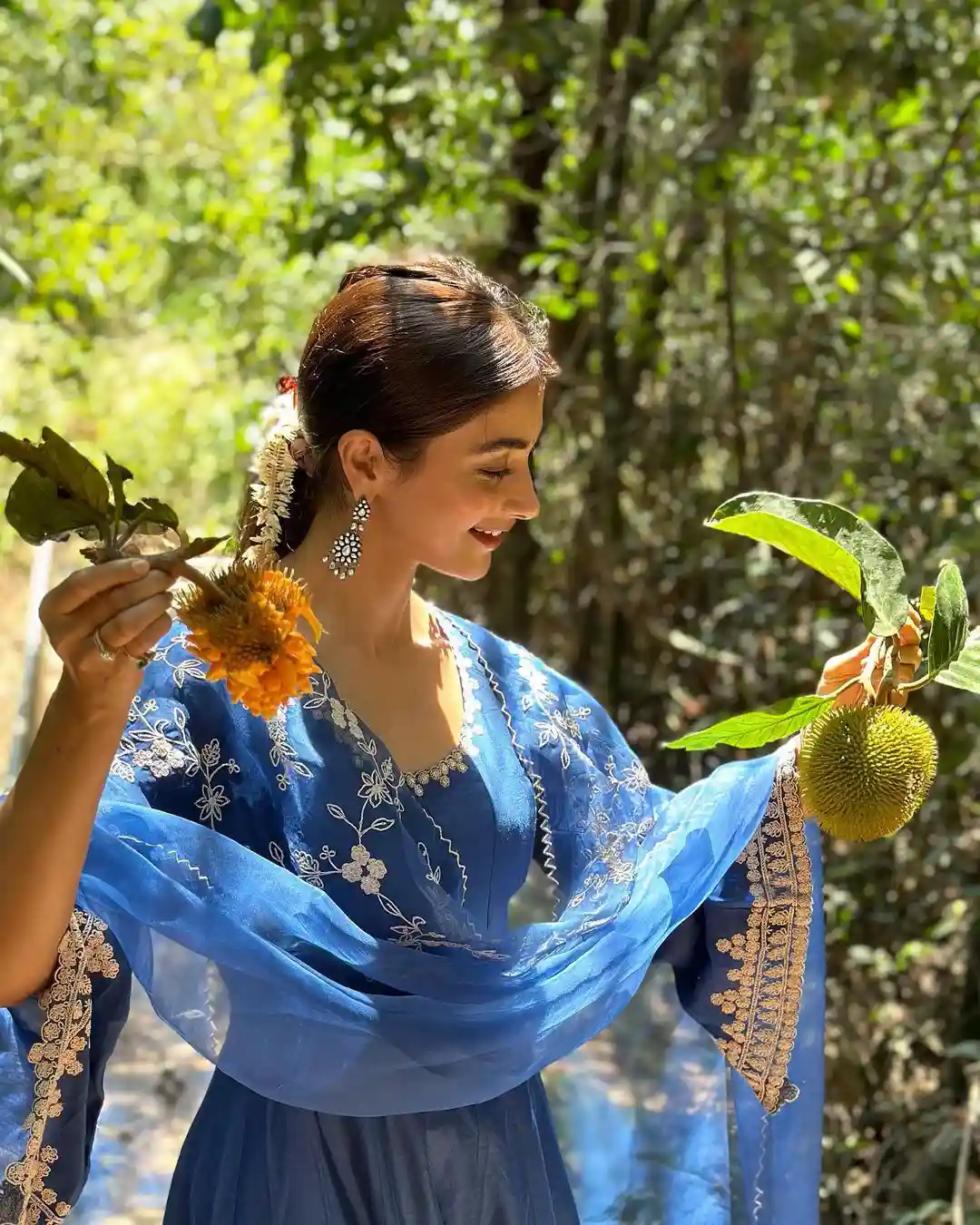 kisi ka bhai kisi ki jaan Pooja Hegde simple looks