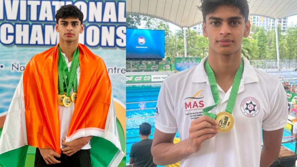 Madhavan son Vedaant win 5 gold medals in Malaysian Invitational Age Group championship 2023