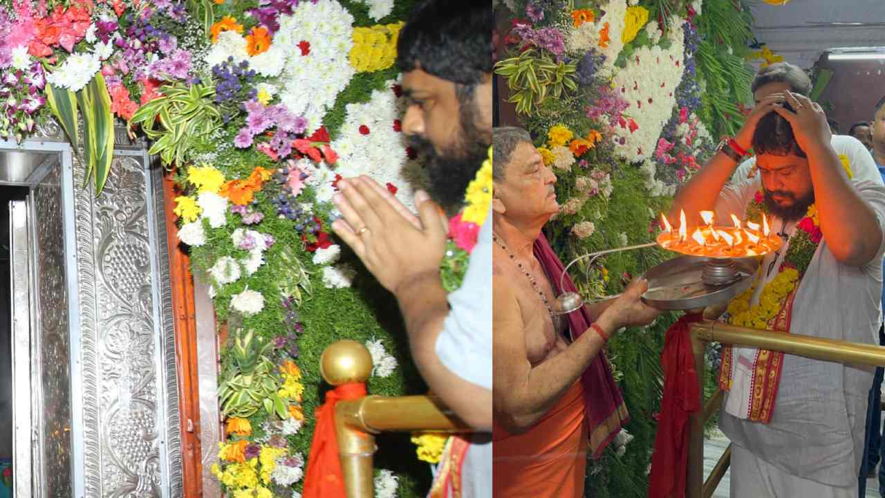 Om Raut : హైదరాబాద్ కర్మన్ ఘాట్ హనుమాన్ ఆలయంలో ఆదిపురుష్ డైరెక్టర్ ప్రత్యేక పూజలు.. Om Raut : హైదరాబాద్ కర్మన్ ఘాట్ హనుమాన్ ఆలయంలో ఆదిపురుష్ డైరెక్టర్ ప్రత్యేక పూజలు..