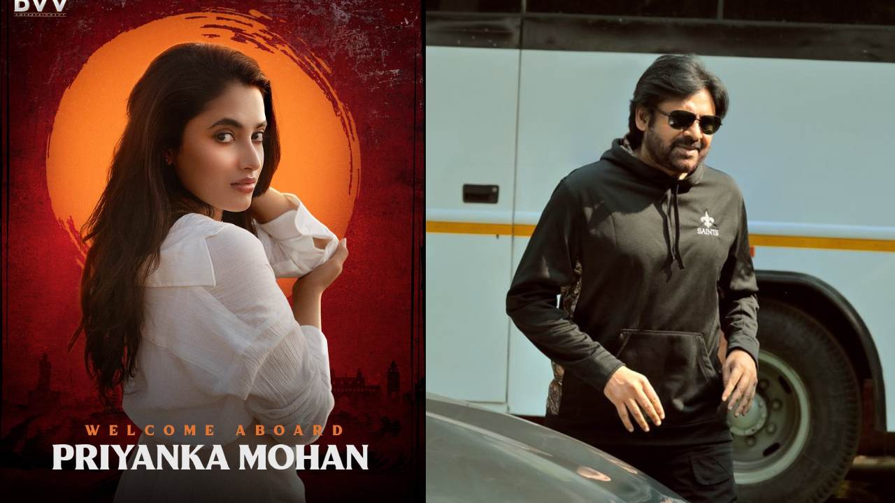 Priyanka Mohan : నిన్న పవన్ ఎంట్రీ.. ఇవాళ హీరోయిన్ ఎంట్రీ.. పవర్ స్టార్ OG అప్డేట్స్ మాములుగా లేవుగా.. Priyanka Mohan : నిన్న పవన్ ఎంట్రీ.. ఇవాళ హీరోయిన్ ఎంట్రీ.. పవర్ స్టార్ OG అప్డేట్స్ మాములుగా లేవుగా..