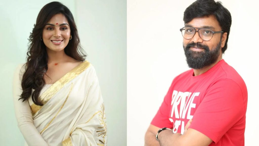 Samyuktha Menon special gift to virupaksha director Karthik Dandu