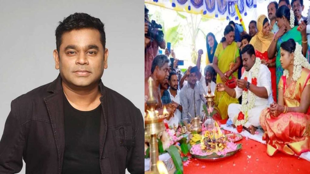 A R Rahman shares hindu marriage video held at Kerala Alappuzha Mosque