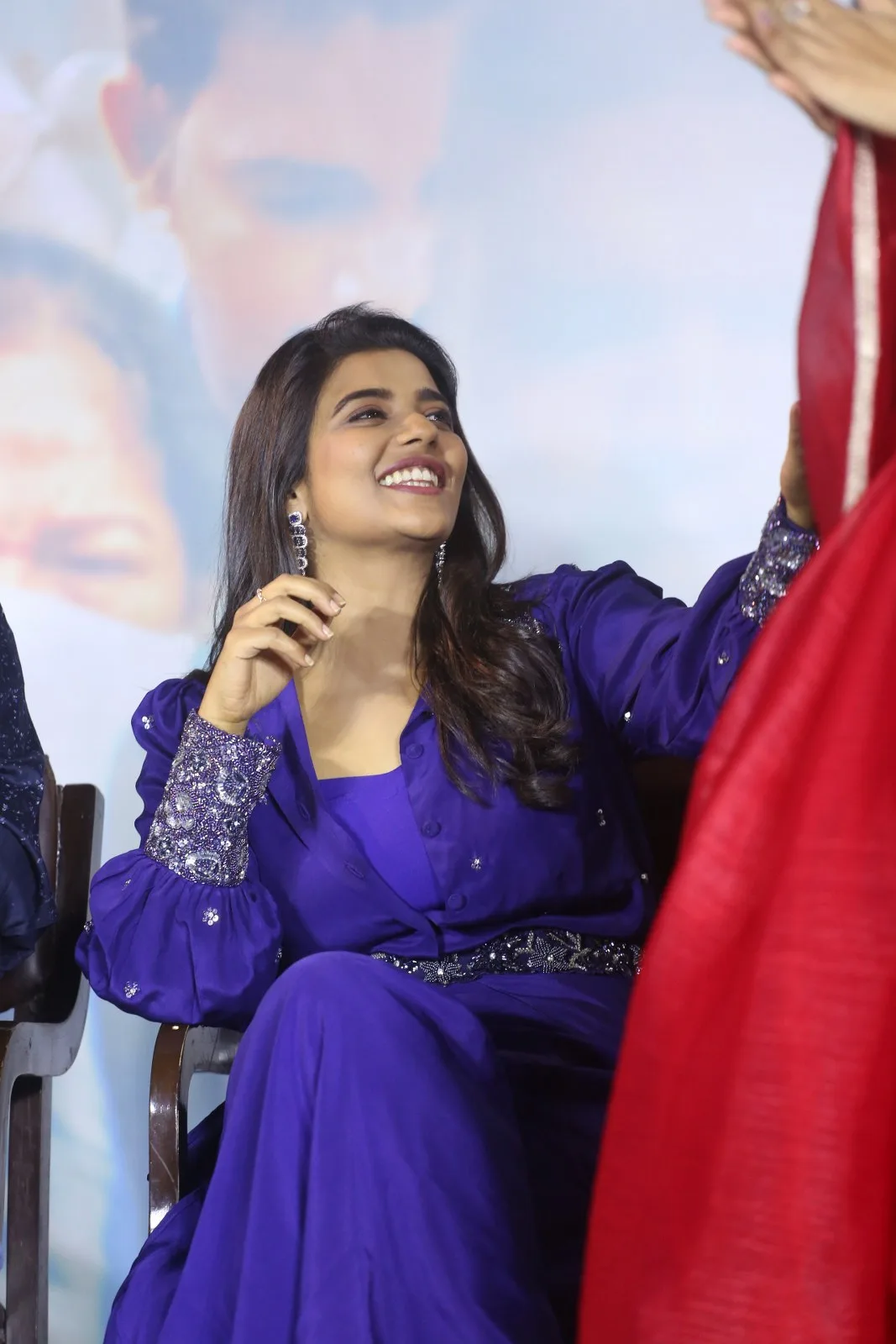 Aishwarya Rajesh Aishwarya Dutta Photos at Farhana movie press meet