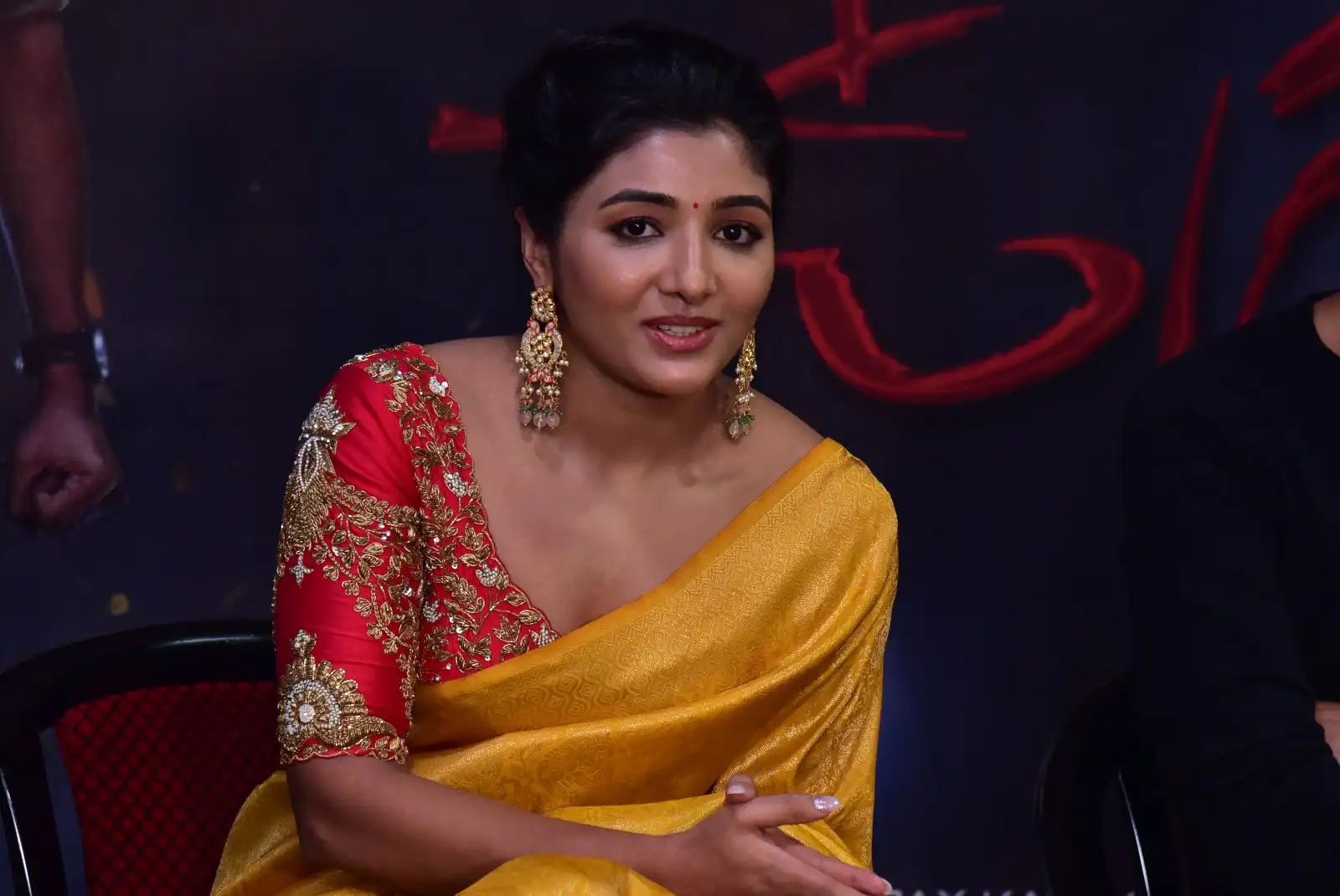 Allari Naresh Mirna Menon photos at Ugram promotions