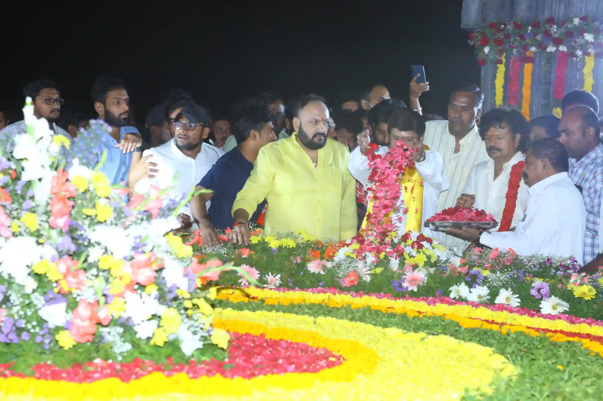 Balakrishna pays tribute to NTR on his 100th birth anniversary at NTR ghat  