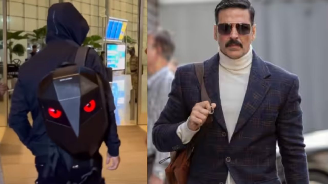 Akshay Kumar : అక్షయ్ కుమార్ రోబో బ్యాగ్.. వైరల్ అవుతున్న వీడియో! Akshay Kumar : అక్షయ్ కుమార్ రోబో బ్యాగ్.. వైరల్ అవుతున్న వీడియో!