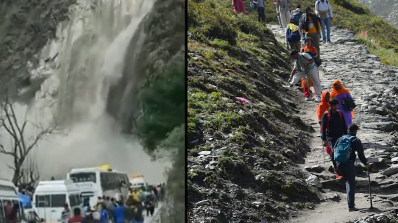 CharDham Yatra 2023: భయానక వీడియో.. రహదారిపై భారీగా విరిగిపడిన కొండచరియలు.. పరుగులు తీసిన యాత్రికులు.. CharDham Yatra 2023: భయానక వీడియో.. రహదారిపై భారీగా విరిగిపడిన కొండచరియలు.. పరుగులు తీసిన యాత్రికులు..