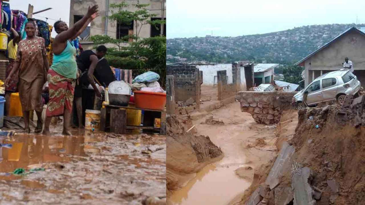 Congo Floods : కాంగోలో వరద బీభత్సం.. 176 మంది మృతి, 200 మందికి పైగా గల్లంతు Congo Floods : కాంగోలో వరద బీభత్సం.. 176 మంది మృతి, 200 మందికి పైగా గల్లంతు