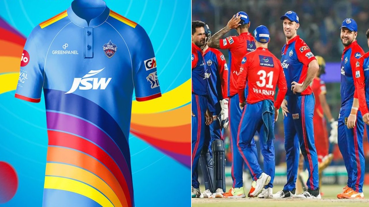 Delhi Capitals Rainbow jersey: మారిన ఢిల్లీ జెర్సీ.. చెన్నైకు మొదలైన టెన్షన్..! Delhi Capitals Rainbow jersey: మారిన ఢిల్లీ జెర్సీ.. చెన్నైకు మొదలైన టెన్షన్..!