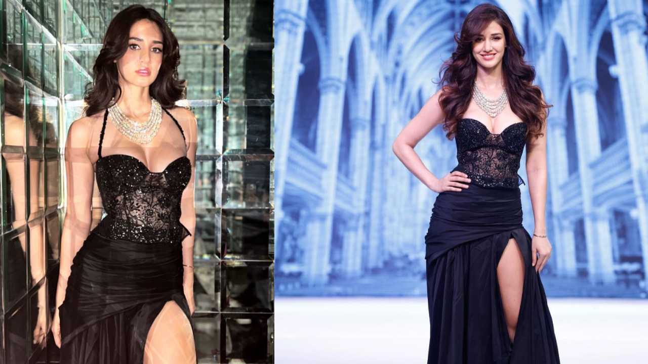 Disha Patani : వజ్రాల హారంతో దిశా పటాని హాట్ లుక్స్..