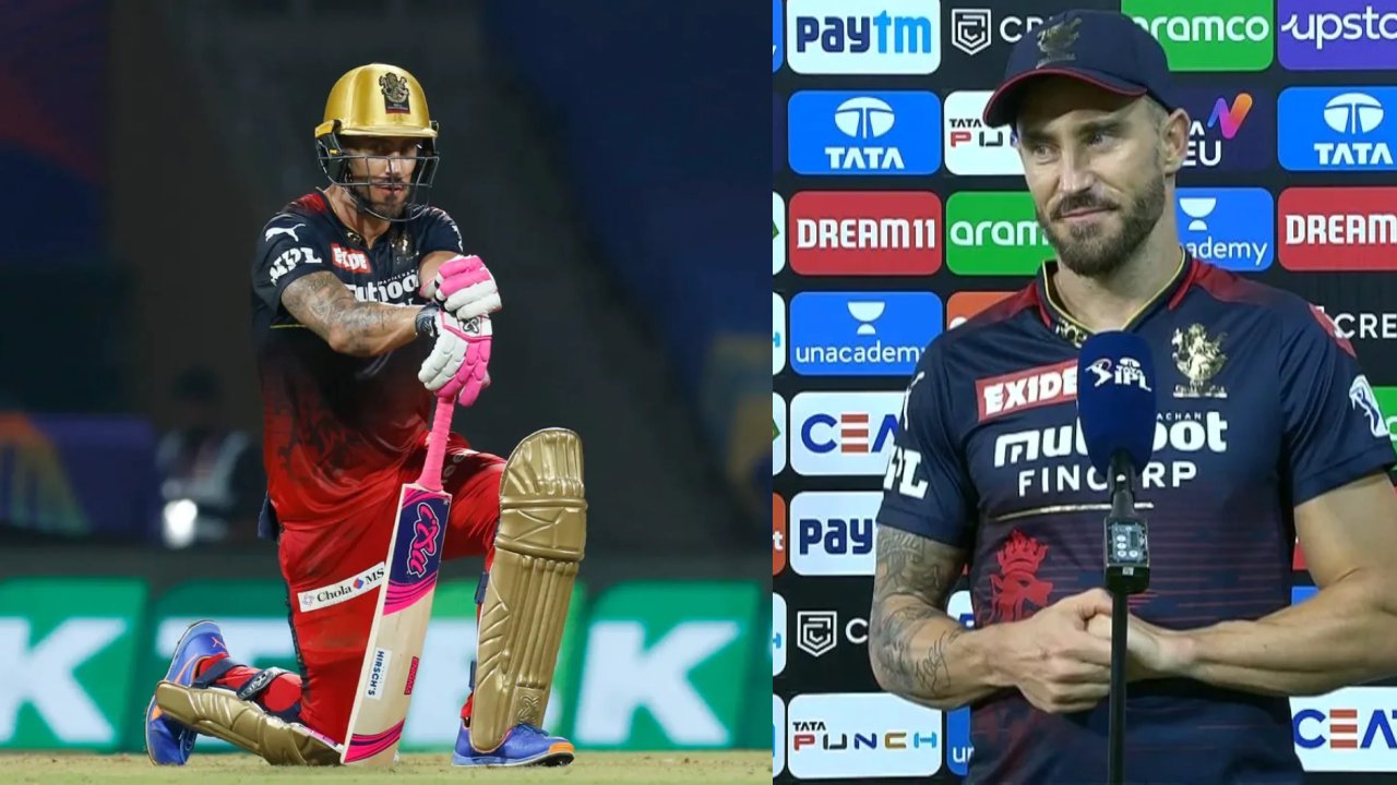 Faf Du Plessis: వాళ్లు విఫలం కావడం వల్లే ప్లే ఆఫ్స్ వెళ్లలేకపోయాం : డుప్లెసిస్ Faf Du Plessis: వాళ్లు విఫలం కావడం వల్లే ప్లే ఆఫ్స్ వెళ్లలేకపోయాం : డుప్లెసిస్