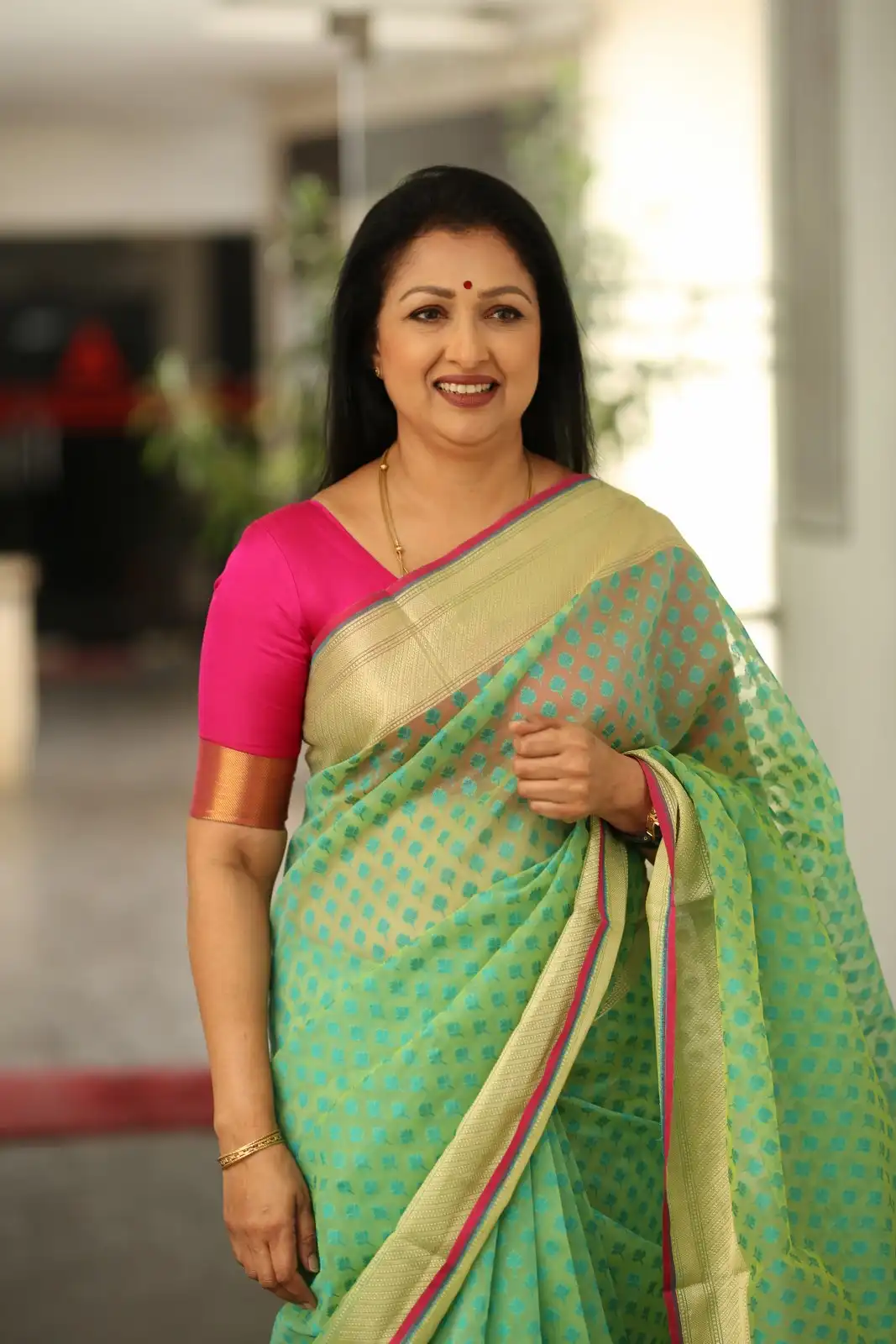 Gautami Photo shoot in Anni Manchi Shakunamule Movie Promotions