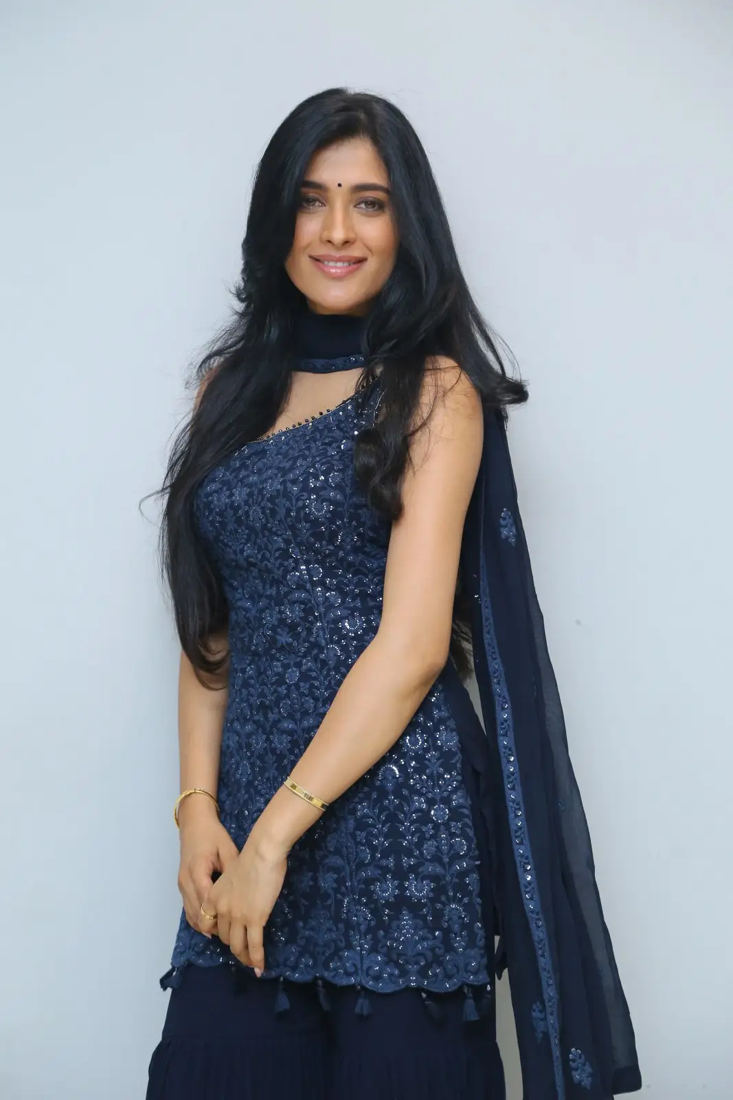 Geethika Tiwary poses at Ahimsa Movie Press meet 