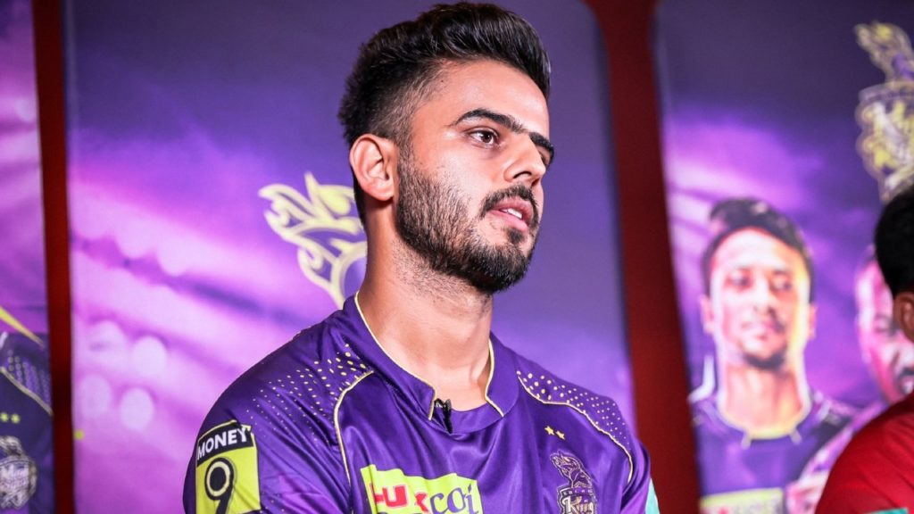 KKR Captain Nitish Rana