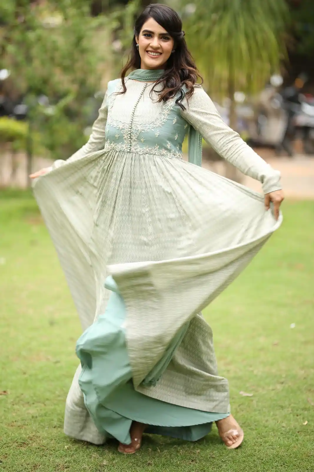 Kavya Thapar photoshoot at Vijay Antony Bichagadu 2 press meet