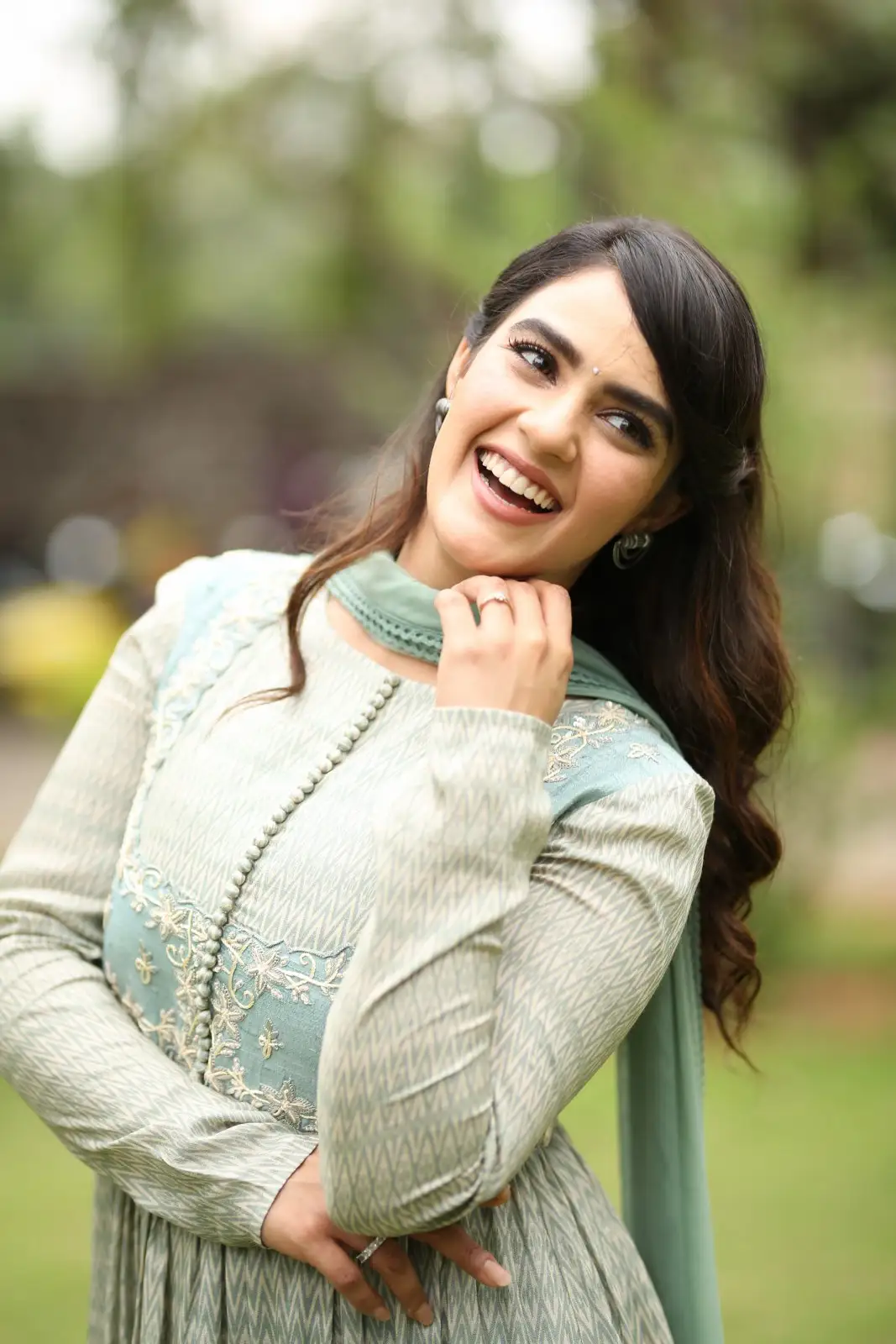 Kavya Thapar photoshoot at Vijay Antony Bichagadu 2 press meet