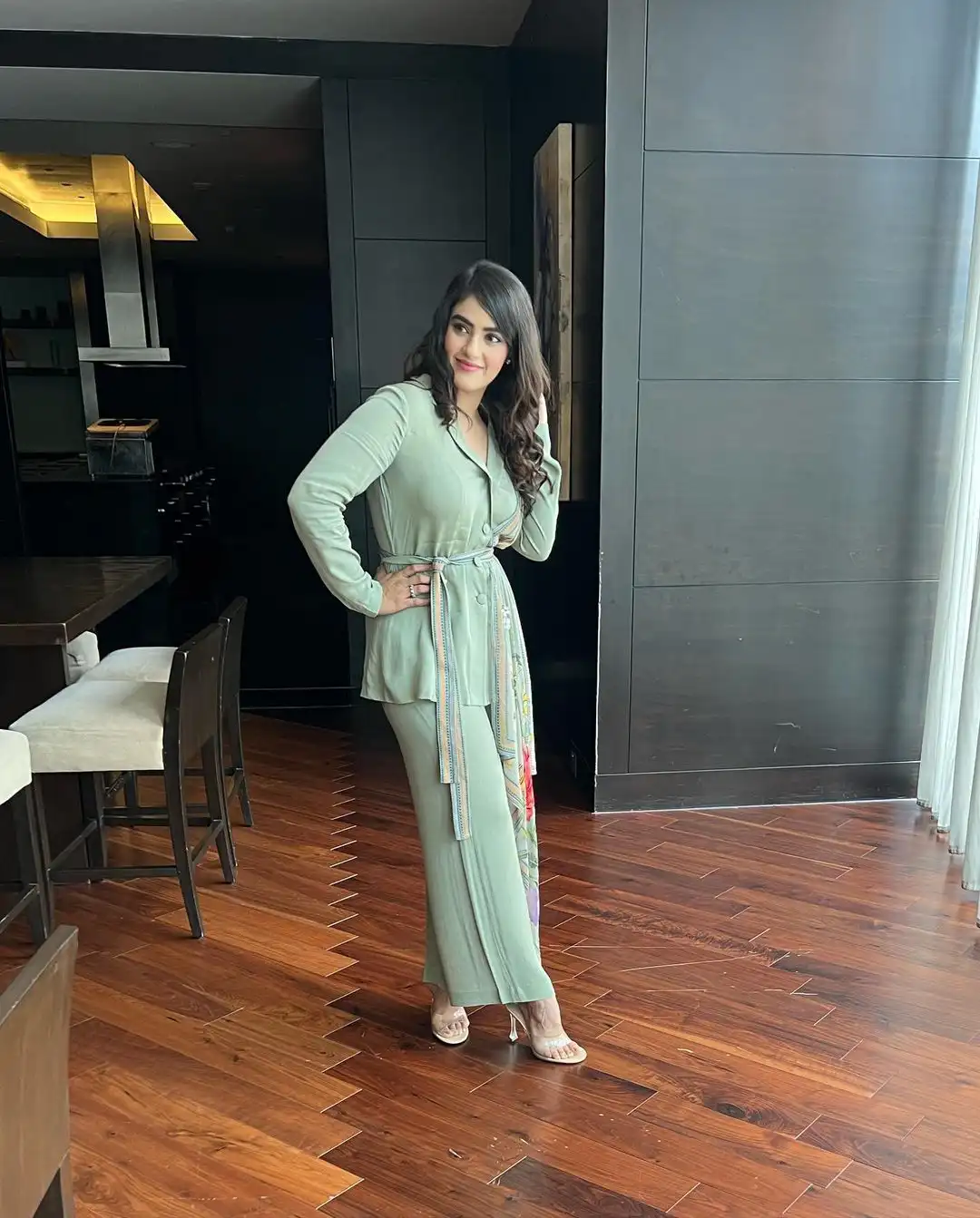 Kavya Thapar cute looks in Movie Promotions