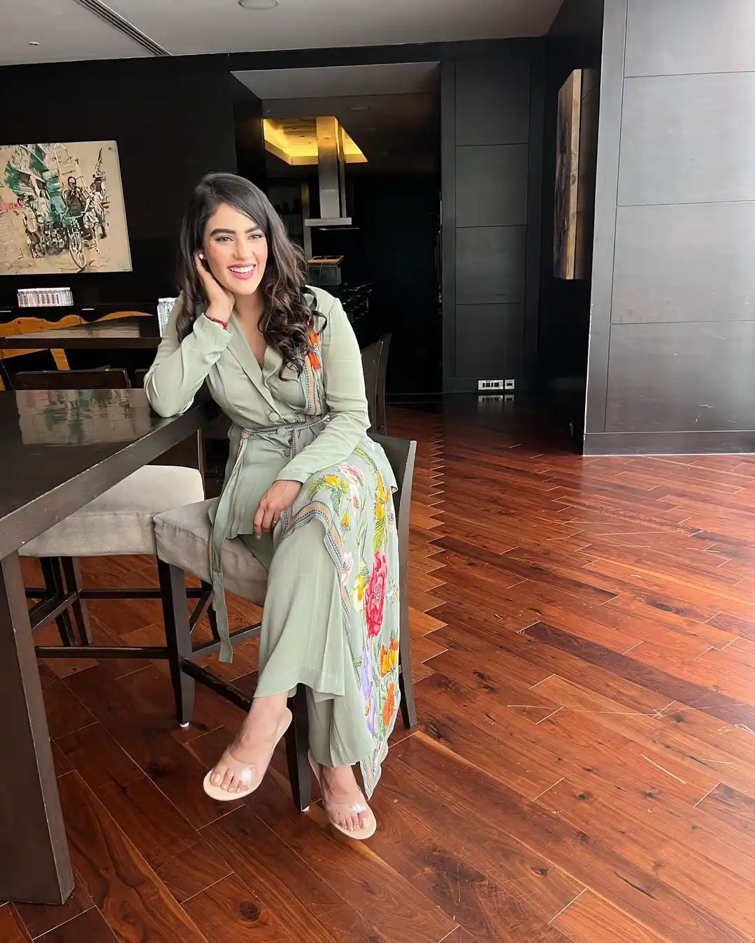 Kavya Thapar cute looks in Movie Promotions