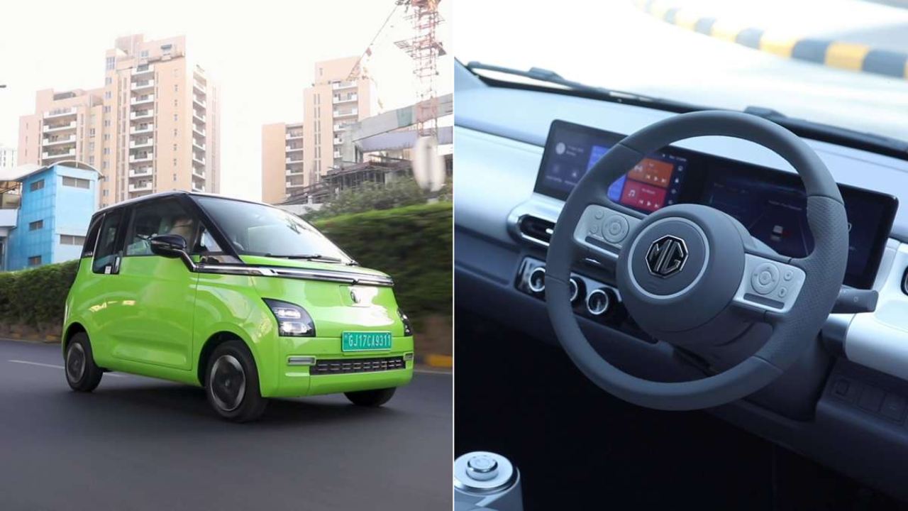 MG Comet EV _ MG Motor India launches three variants of Comet EV starting