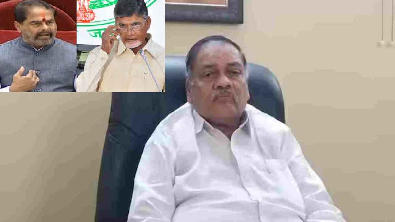 Mandali Buddha Prasad : చంద్రబాబు ఫినిష్.. స్పీకర్ తమ్మినేని వ్యాఖ్యల వెనుక పెద్ద కుట్ర ఉంది, సీబీఐ విచారణ జరిపించాలి- మండలి బుద్ధ ప్రసాద్ Mandali Buddha Prasad : చంద్రబాబు ఫినిష్.. స్పీకర్ తమ్మినేని వ్యాఖ్యల వెనుక పెద్ద కుట్ర ఉంది, సీబీఐ విచారణ జరిపించాలి- మండలి బుద్ధ ప్రసాద్
