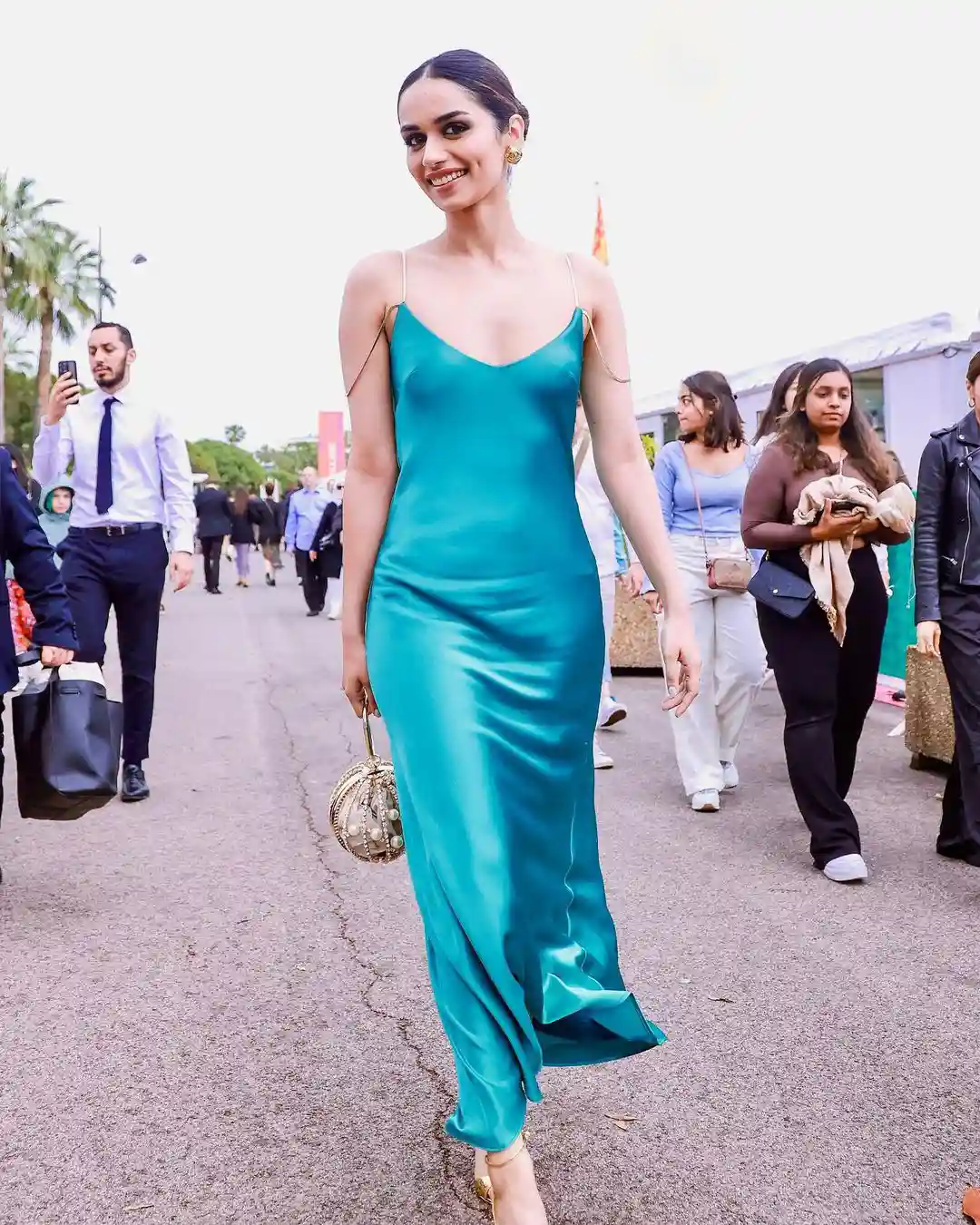 Manushi Chhillar mesmerizing looks at 76th cannes film festival
