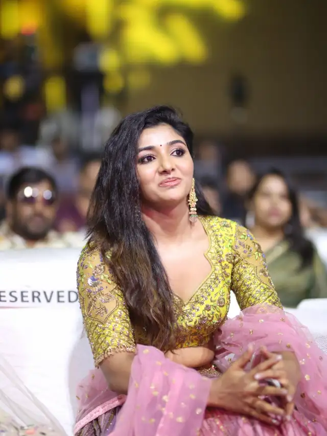 Mirnaa shines in Ugram Movie Pre Release Event