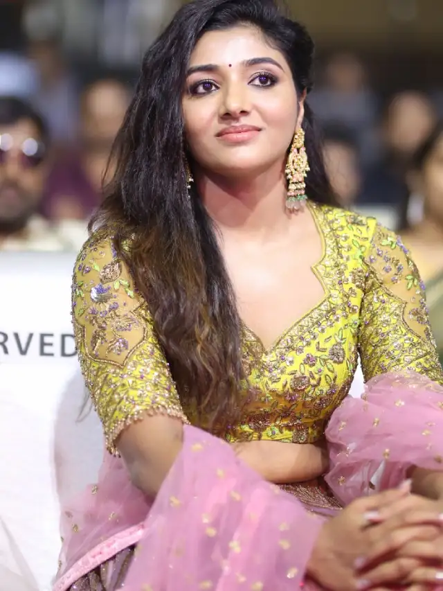 Mirnaa shines in Ugram Movie Pre Release Event