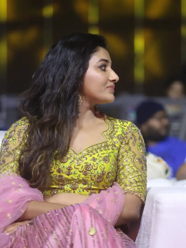 Mirnaa shines in Ugram Movie Pre Release Event