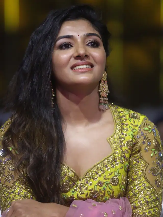 Mirnaa shines in Ugram Movie Pre Release Event
