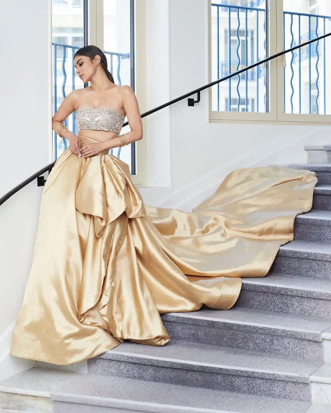 Mouni Roy Stunning looks in Cannes 2023