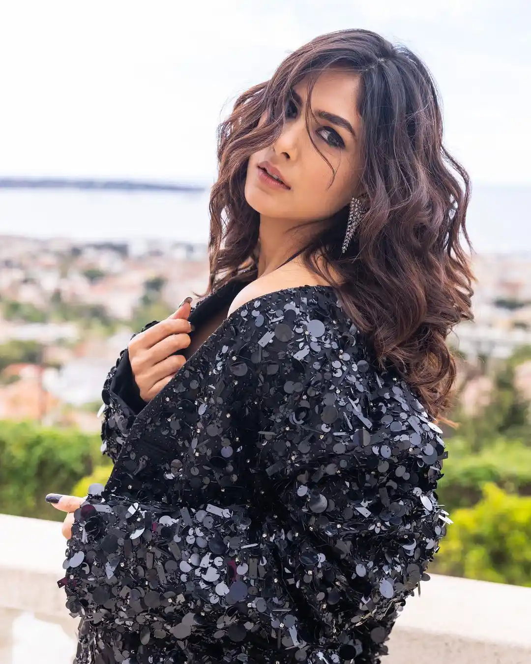 Mrunal Thakur mind blowing pics at Cannes Film Festival