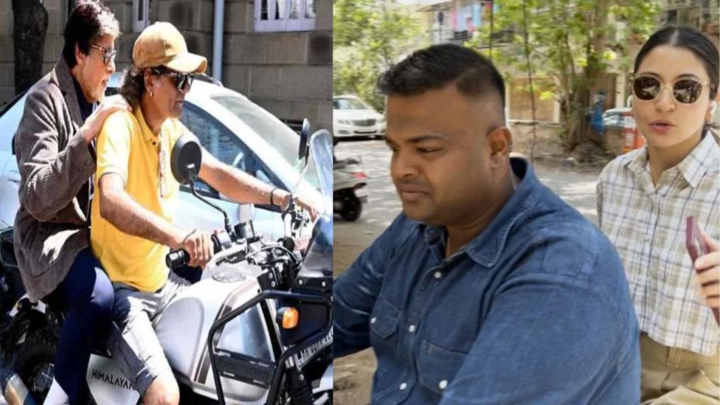 Mumbai Police fined Amitabh Bachchan and Anushka Sharma to bike ride