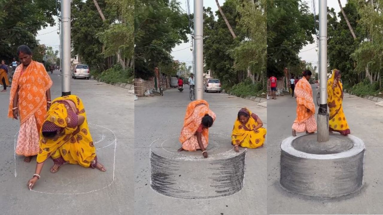 Women’s Creativity : ఎలక్ట్రిక్ పోల్ చుట్టూ ఉన్నది గట్టు కాదా ? మహిళల క్రియేటివిటీ అదుర్స్ Women’s Creativity : ఎలక్ట్రిక్ పోల్ చుట్టూ ఉన్నది గట్టు కాదా ? మహిళల క్రియేటివిటీ అదుర్స్