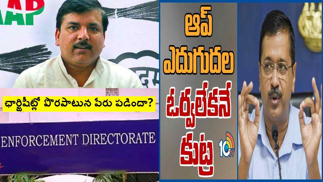 Delhi liquor scam: ఛార్జిషీట్లో సంజయ్ సింగ్ పేరు పొరపాటుగా పడిందన్న ఈడీ.. లిక్కర్ స్కాం జరగలేదని రుజువైందన్న కేజ్రీవాల్ Delhi liquor scam: ఛార్జిషీట్లో సంజయ్ సింగ్ పేరు పొరపాటుగా పడిందన్న ఈడీ.. లిక్కర్ స్కాం జరగలేదని రుజువైందన్న కేజ్రీవాల్