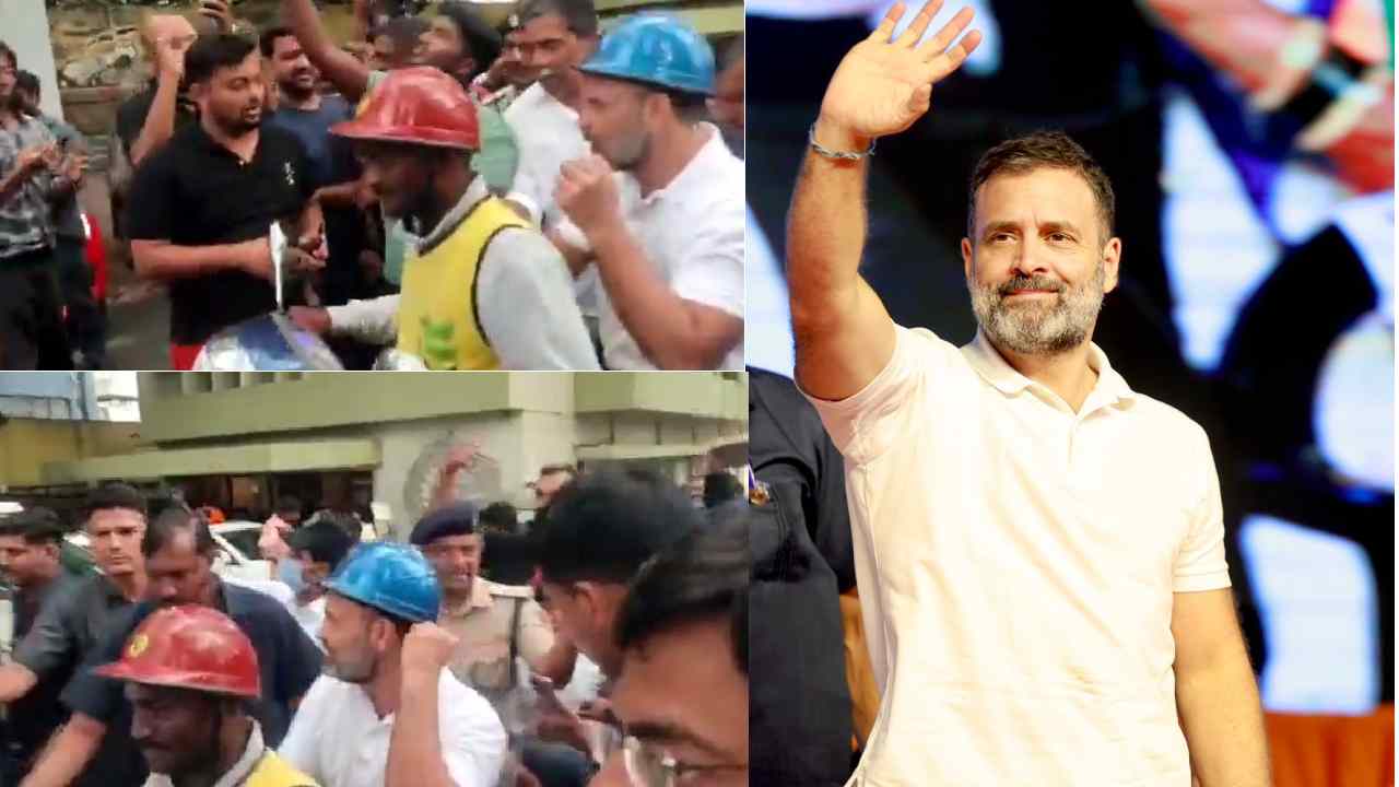 Karnataka elections 2023: డెలివరీ బాయ్తో కలిసి స్కూటర్పై రాహుల్ గాంధీ.. వీడియో Karnataka elections 2023: డెలివరీ బాయ్తో కలిసి స్కూటర్పై రాహుల్ గాంధీ.. వీడియో