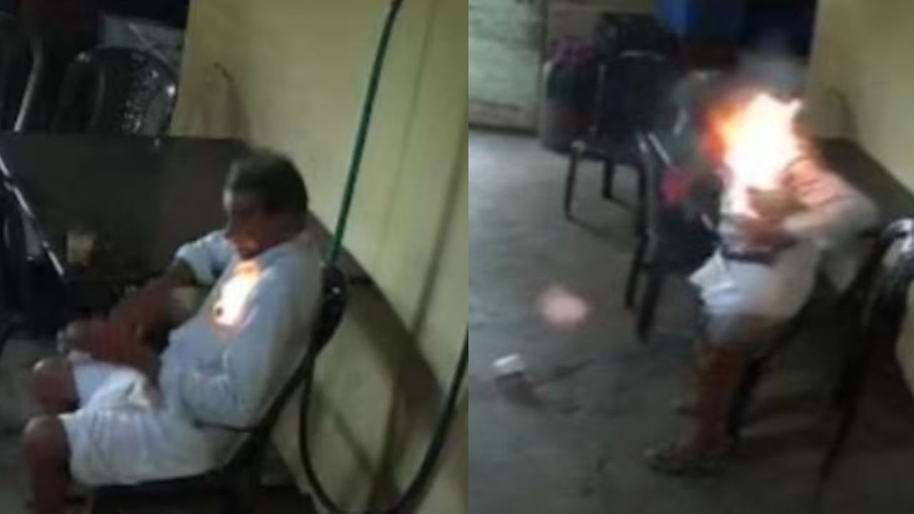Kerala : వృద్ధుడి చొక్కా జేబులో పేలిన ఫోను.. ఆయుష్షు ఉండటంతో బ్రతికిపోయాడు… Kerala : వృద్ధుడి చొక్కా జేబులో పేలిన ఫోను.. ఆయుష్షు ఉండటంతో బ్రతికిపోయాడు…