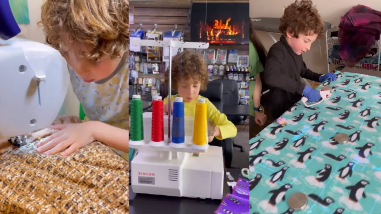 7-year-old fashion designer : 7 ఏళ్ల ఫ్యాషన్ డిజైనర్.. అమ్మాయిల దుస్తులు అద్భుతంగా డిజైన్ చేసేస్తున్నాడు 7-year-old fashion designer : 7 ఏళ్ల ఫ్యాషన్ డిజైనర్.. అమ్మాయిల దుస్తులు అద్భుతంగా డిజైన్ చేసేస్తున్నాడు
