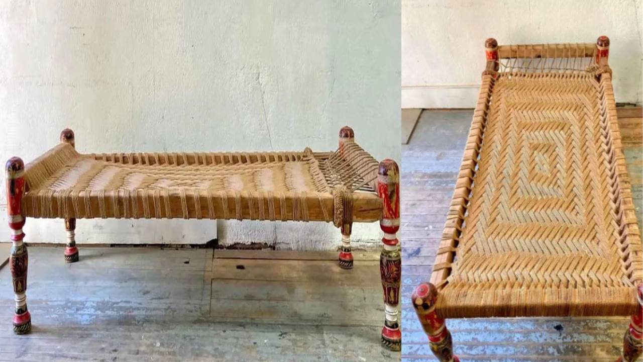 Traditional Indian Bed: US ఆన్ లైన్ షాపింగ్ సైట్లో రూ.లక్ష ధర పలుకుతున్న ఇండియన్ బెడ్.. దాని ప్రత్యేకత ఏంటంటే? Traditional Indian Bed: US ఆన్ లైన్ షాపింగ్ సైట్లో రూ.లక్ష ధర పలుకుతున్న ఇండియన్ బెడ్.. దాని ప్రత్యేకత ఏంటంటే?