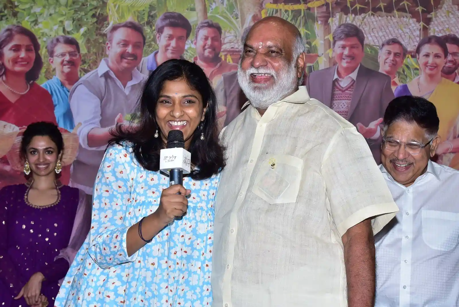Santosh Soban Malavika Nair Photos at Anni Manchi Sakunamule Song launch