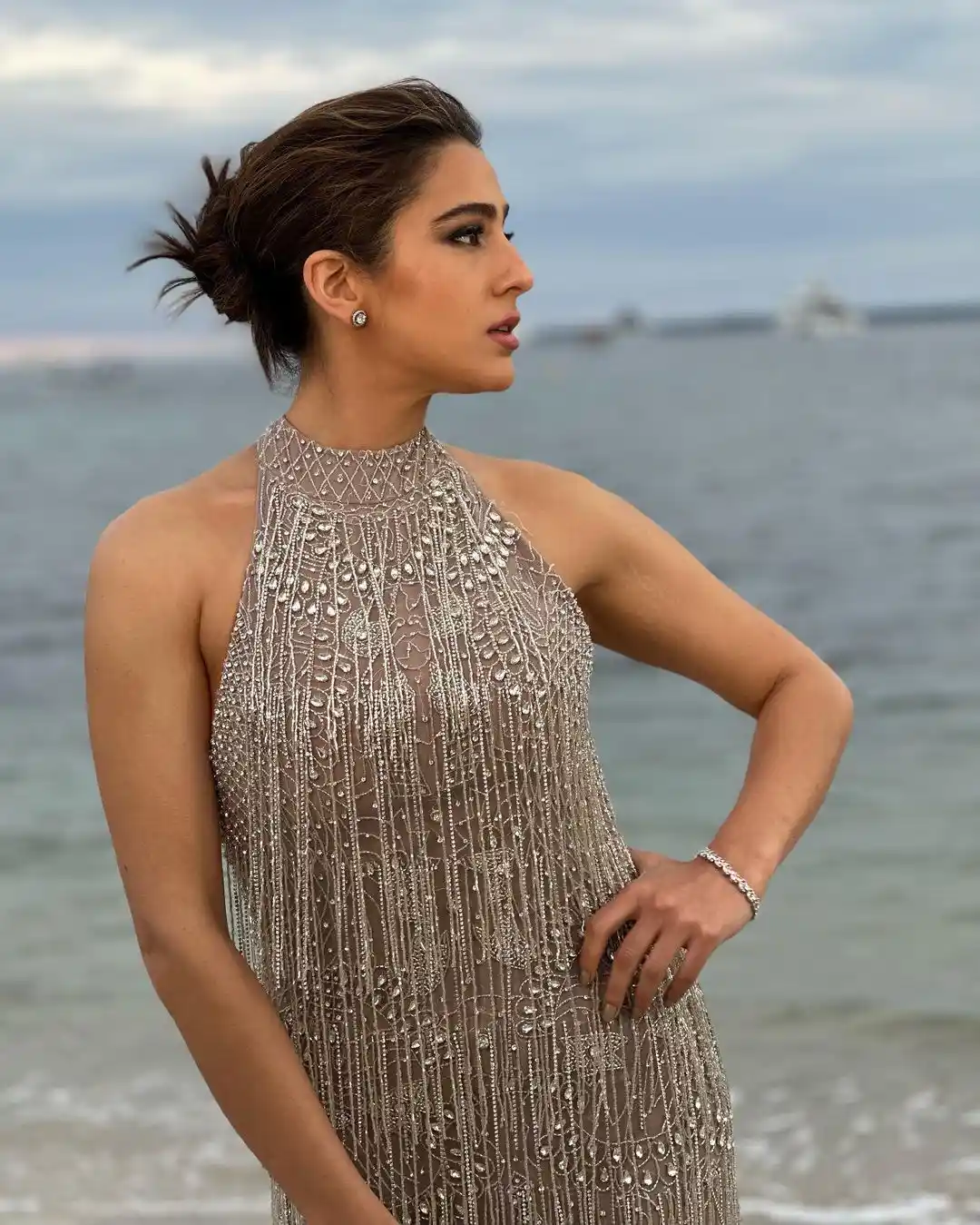 Sara Ali Khan sea sight photoshoot at 75th Cannes Film Festival