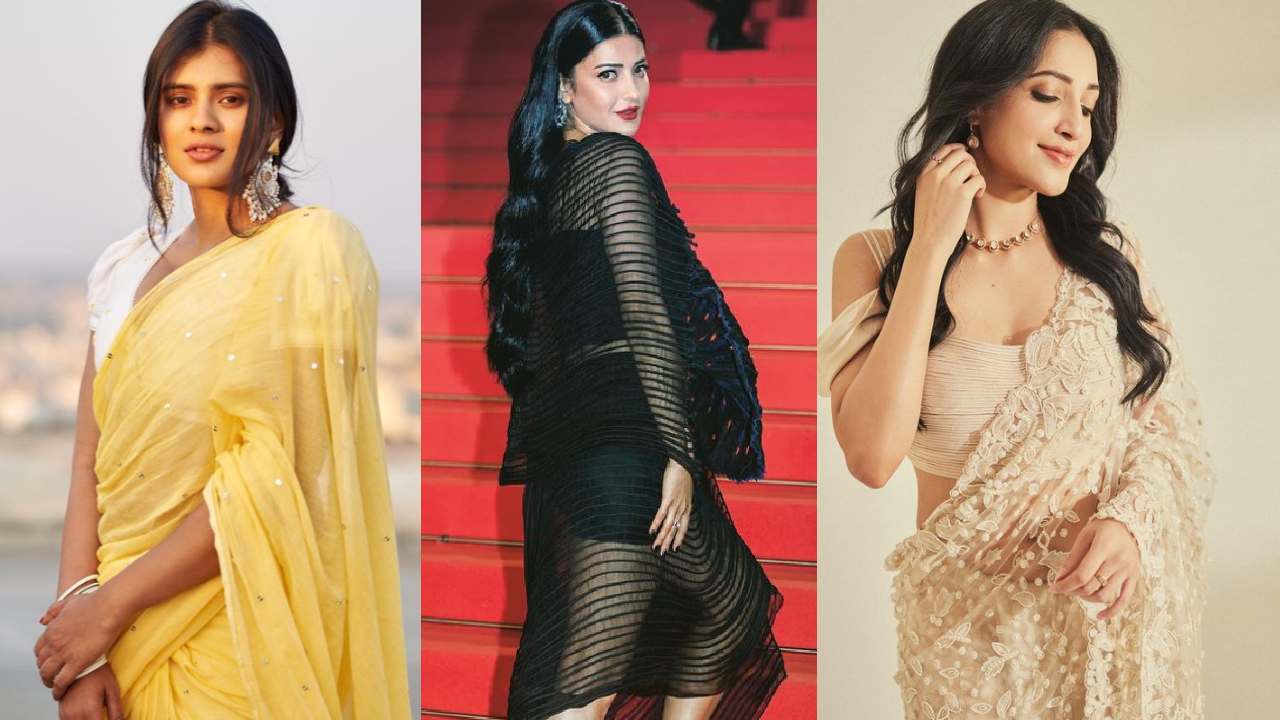 Celebrities Looks : కాన్స్ రెడ్ కార్పెట్ పై శ్రుతి హాసన్.. చీరలో మెస్మరైజ్ చేస్తున్న నేహా, హెబ్బా.. Celebrities Looks : కాన్స్ రెడ్ కార్పెట్ పై శ్రుతి హాసన్.. చీరలో మెస్మరైజ్ చేస్తున్న నేహా, హెబ్బా..