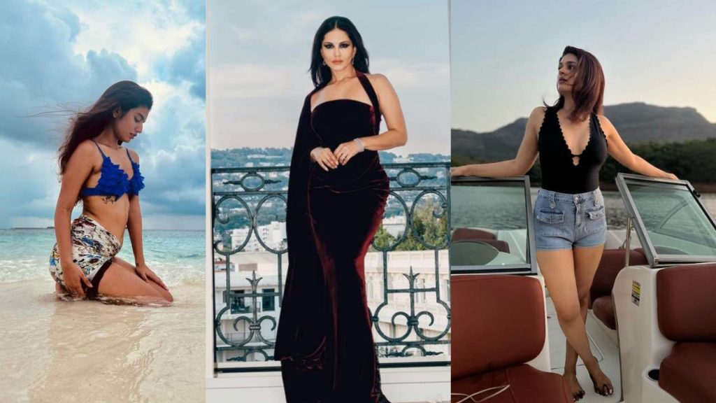 Sunny Leone Shraddha Das Priya Prakash Varrier Mehreen Pirzada photos