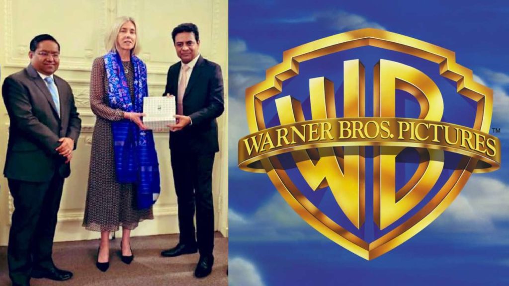 Telangana IT minister KTR Brings Hollywood Warner Bros to hyderabad