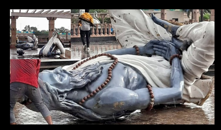 Ujjain's Mahakal Idols Collapse
