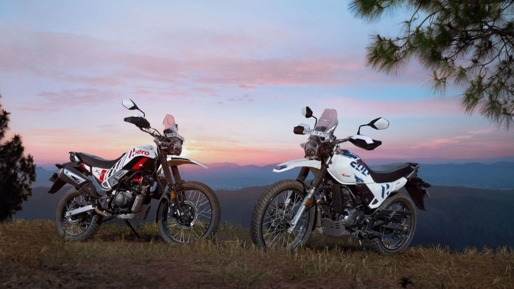 XPULSE 200 4V is an adventure motorcycle with high-tech features