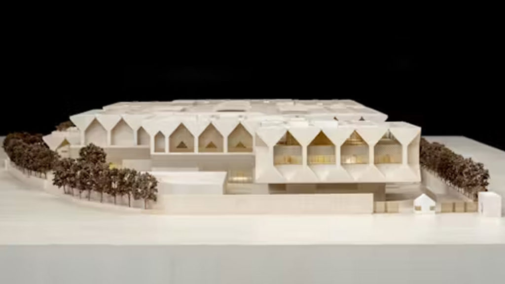 Sir David Adjaye unveiled the new building model of the largest art and culture center in the country