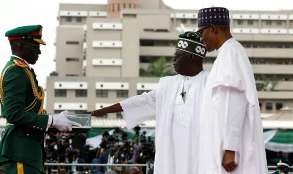 Bola Tinubu sworn in as Nigeria president