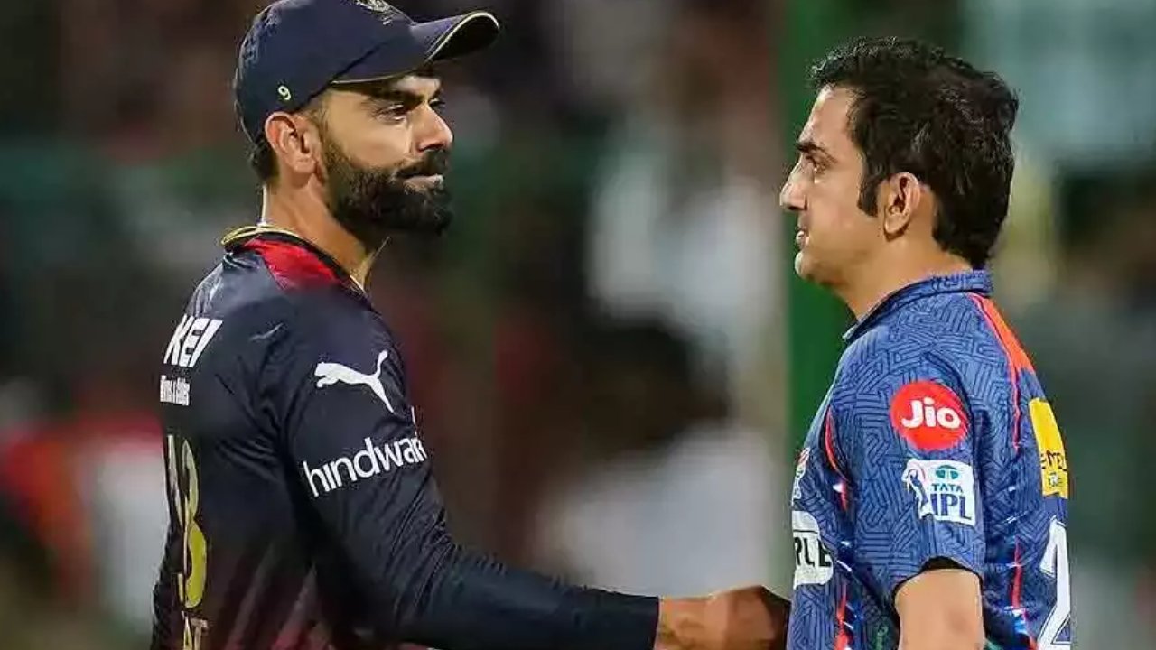 Virat Kohli and Gautam Gambhir